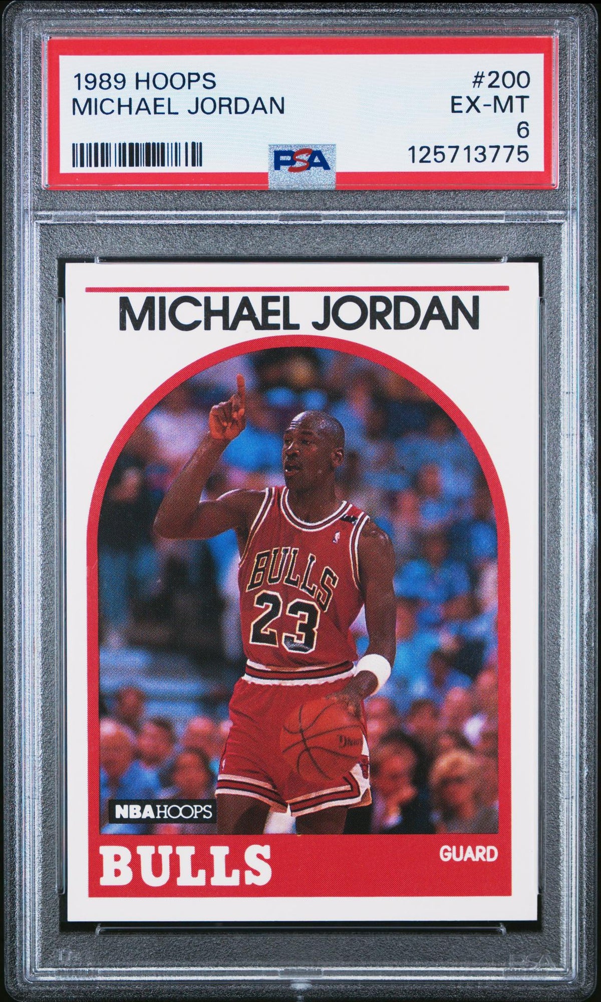 1989 Hoops Michael Jordan #200 PSA 6