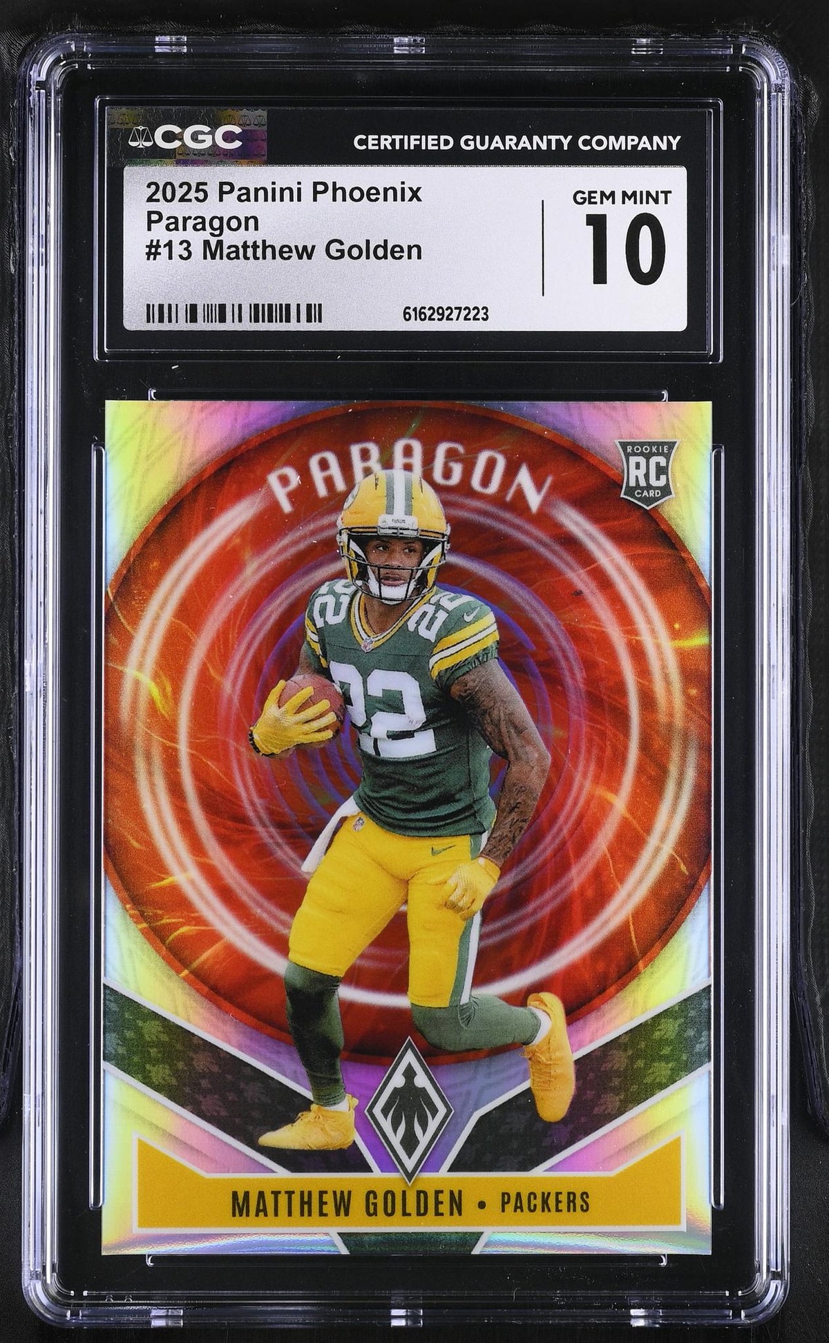 2025 Phoenix #13 Matthew Golden Paragon CGC 10
