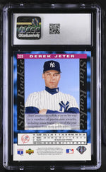 1995 Upper Deck #225 Derek Jeter Star Rookie CGC 8