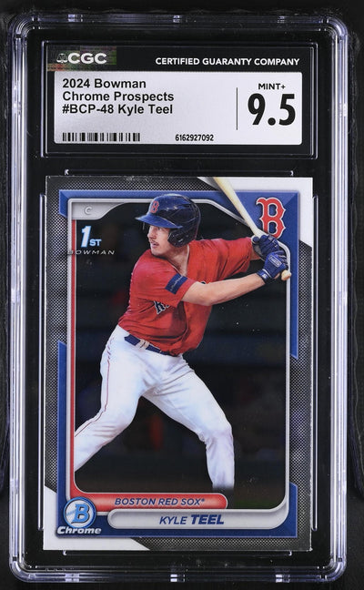 2024 Bowman #BCP-48 Kyle Teel Chrome Prospects CGC 9.5