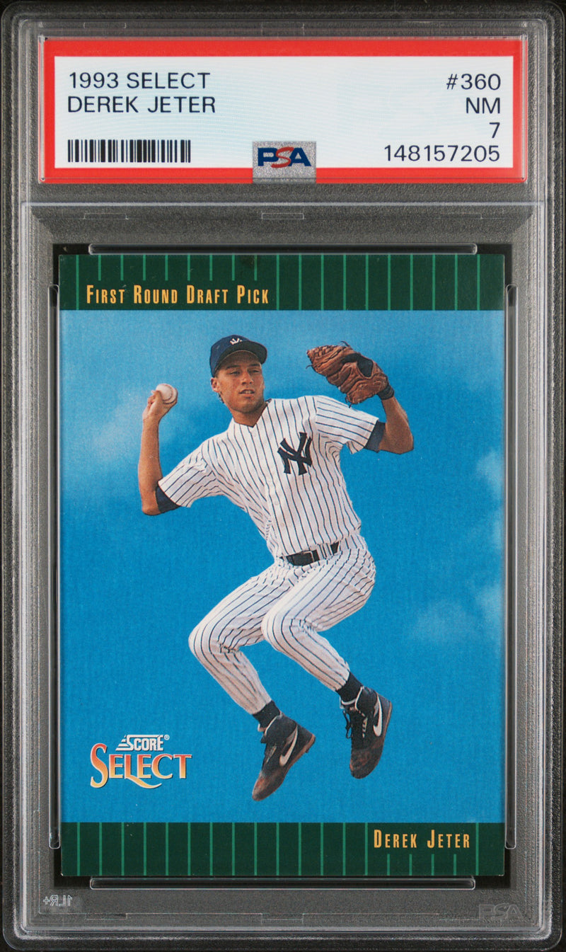 1993 Score Select Derek Jeter #360 PSA 7