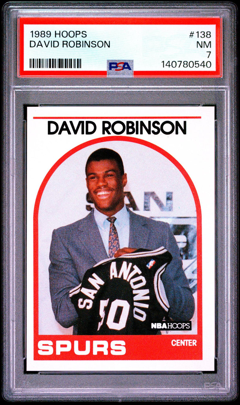 1989 Hoops David Robinson #138 PSA 7