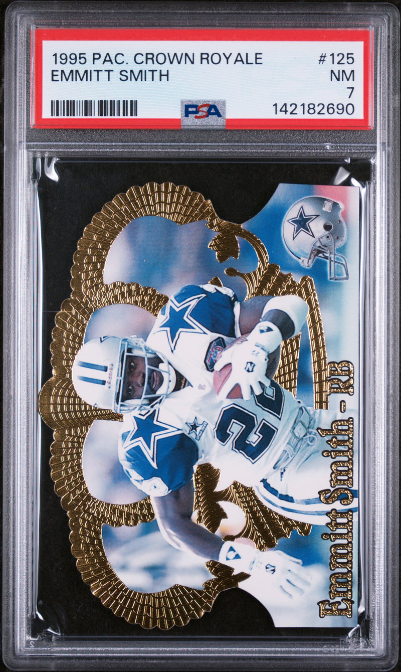 1995 Panini Crown Royale Emmitt Smith #125 PSA 7