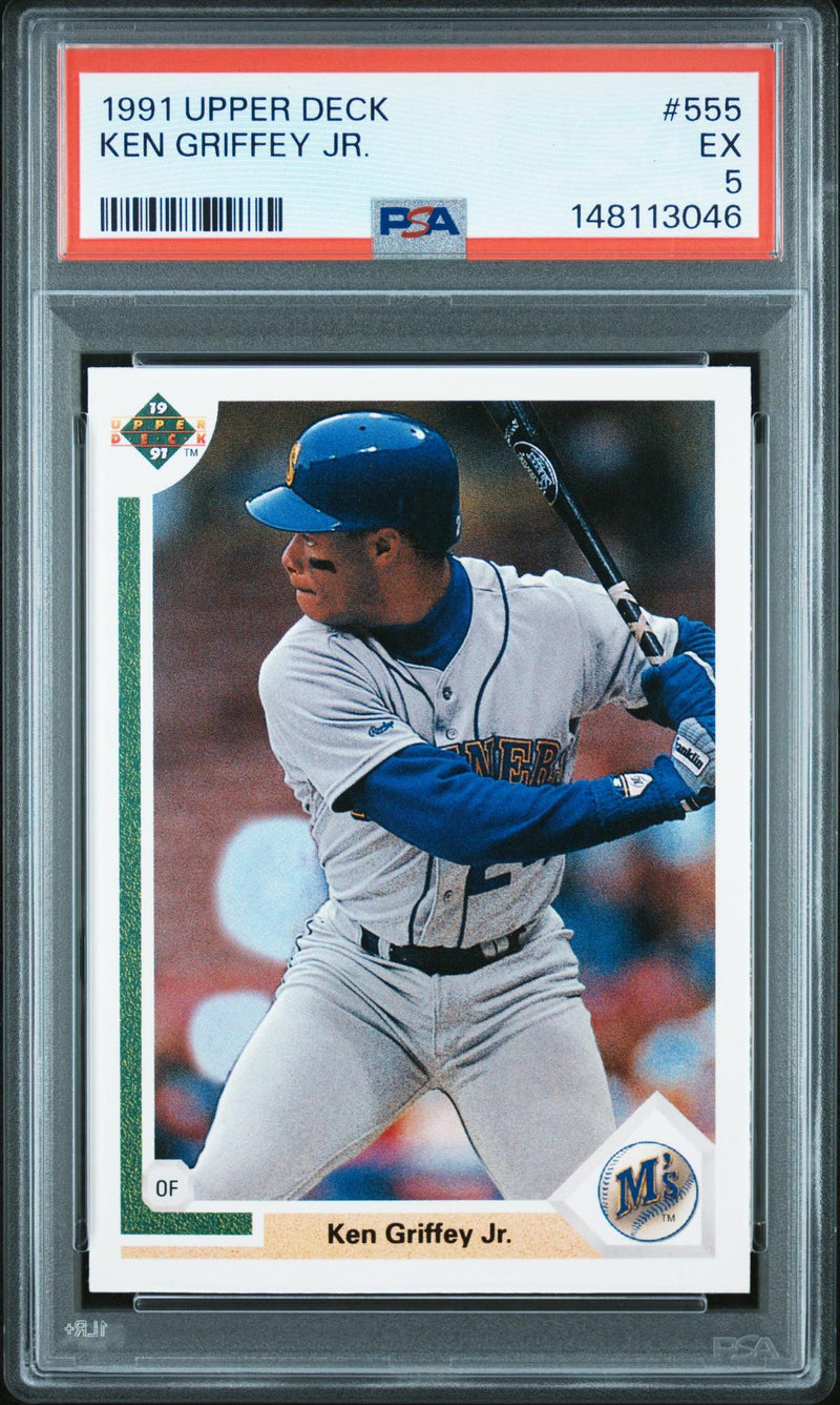 1991 Upper Deck Ken Griffey Jr #555 PSA 5