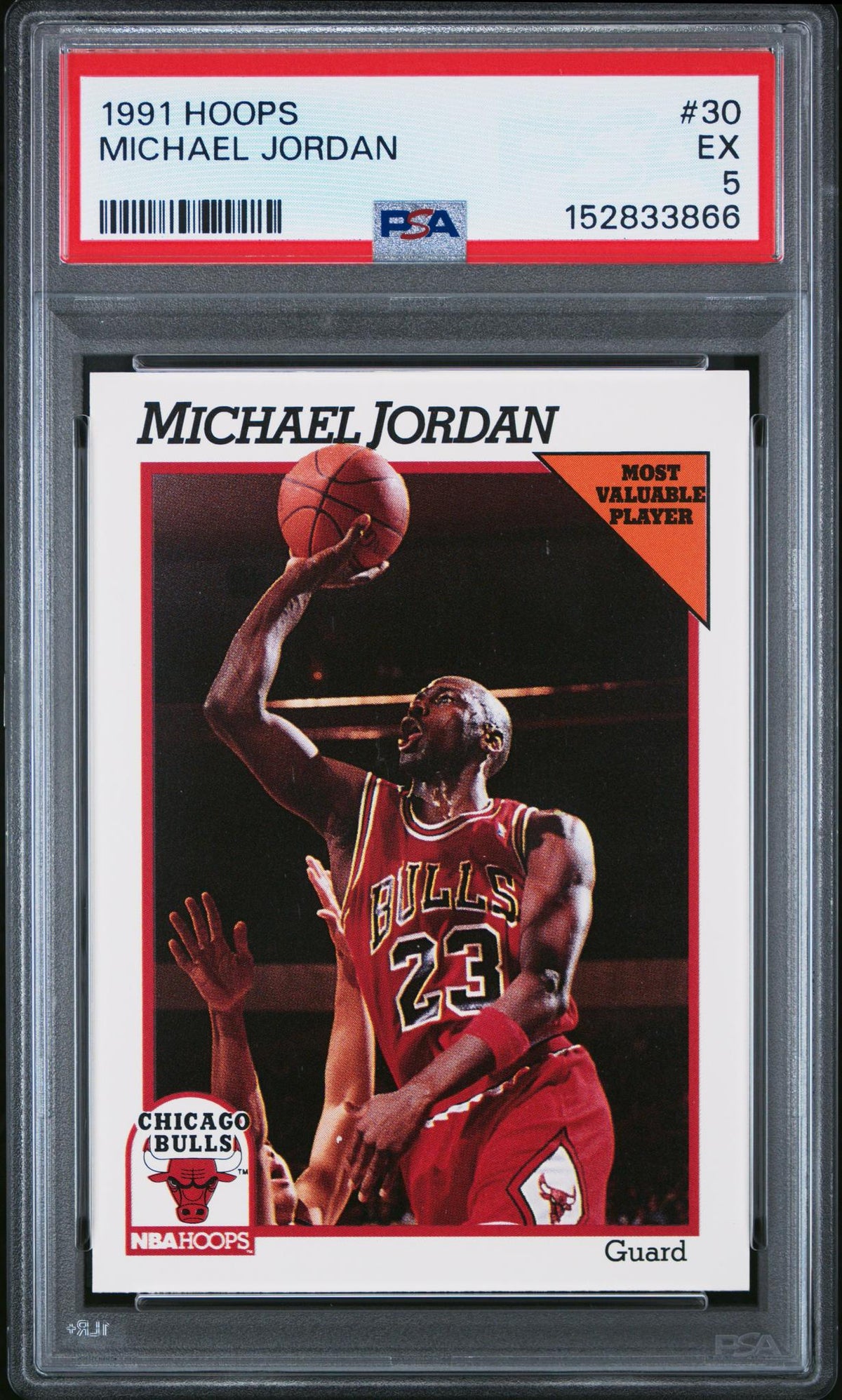 1991 Hoops Michael Jordan #30 PSA 5