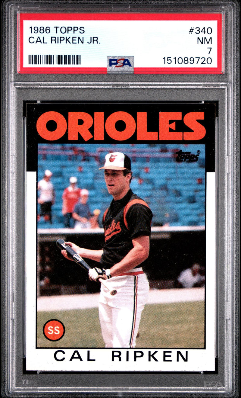 1986 Topps Cal Ripken Jr. #340 PSA 7