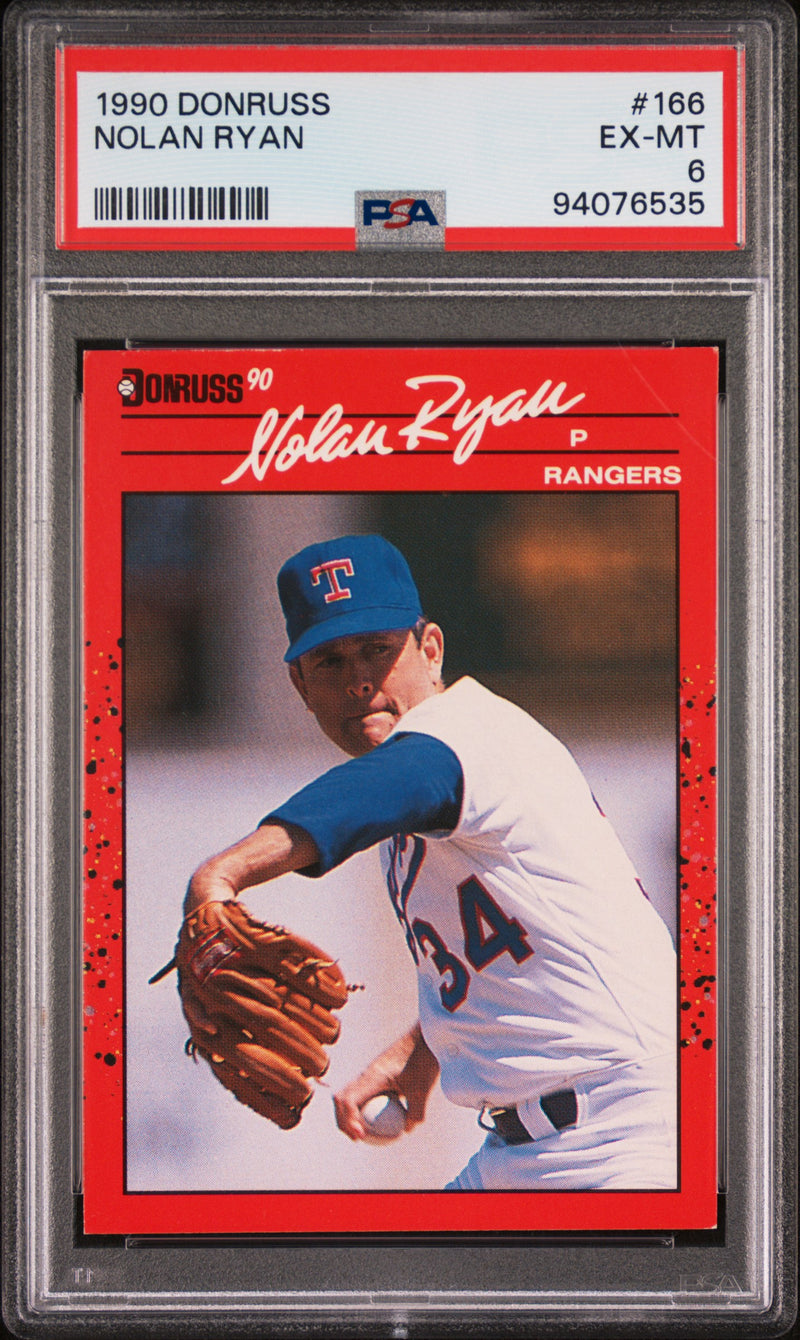 1990 Donruss Nolan Ryan #166 PSA 6
