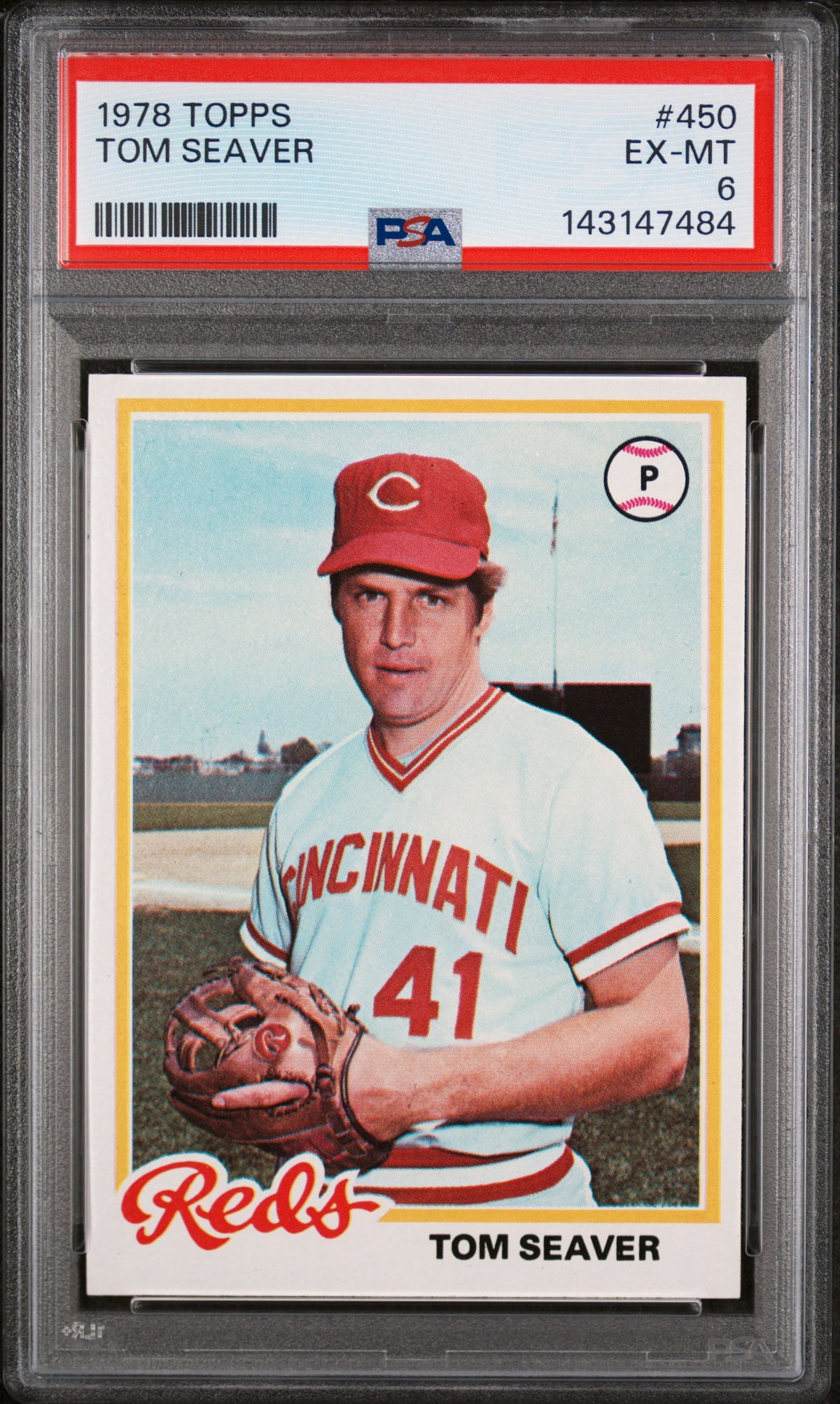 1978 Topps Tom Seaver #450 PSA 6