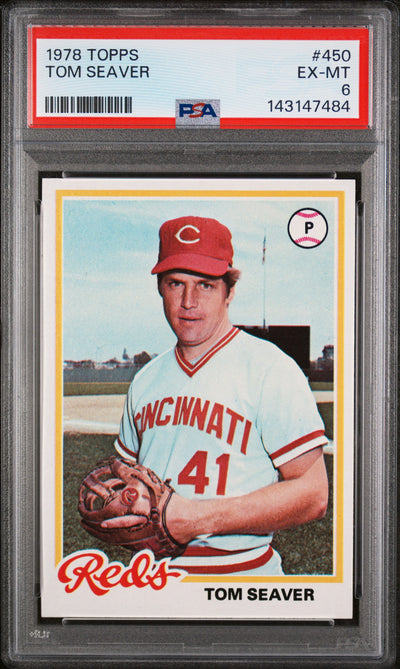 1978 Topps Tom Seaver #450 PSA 6