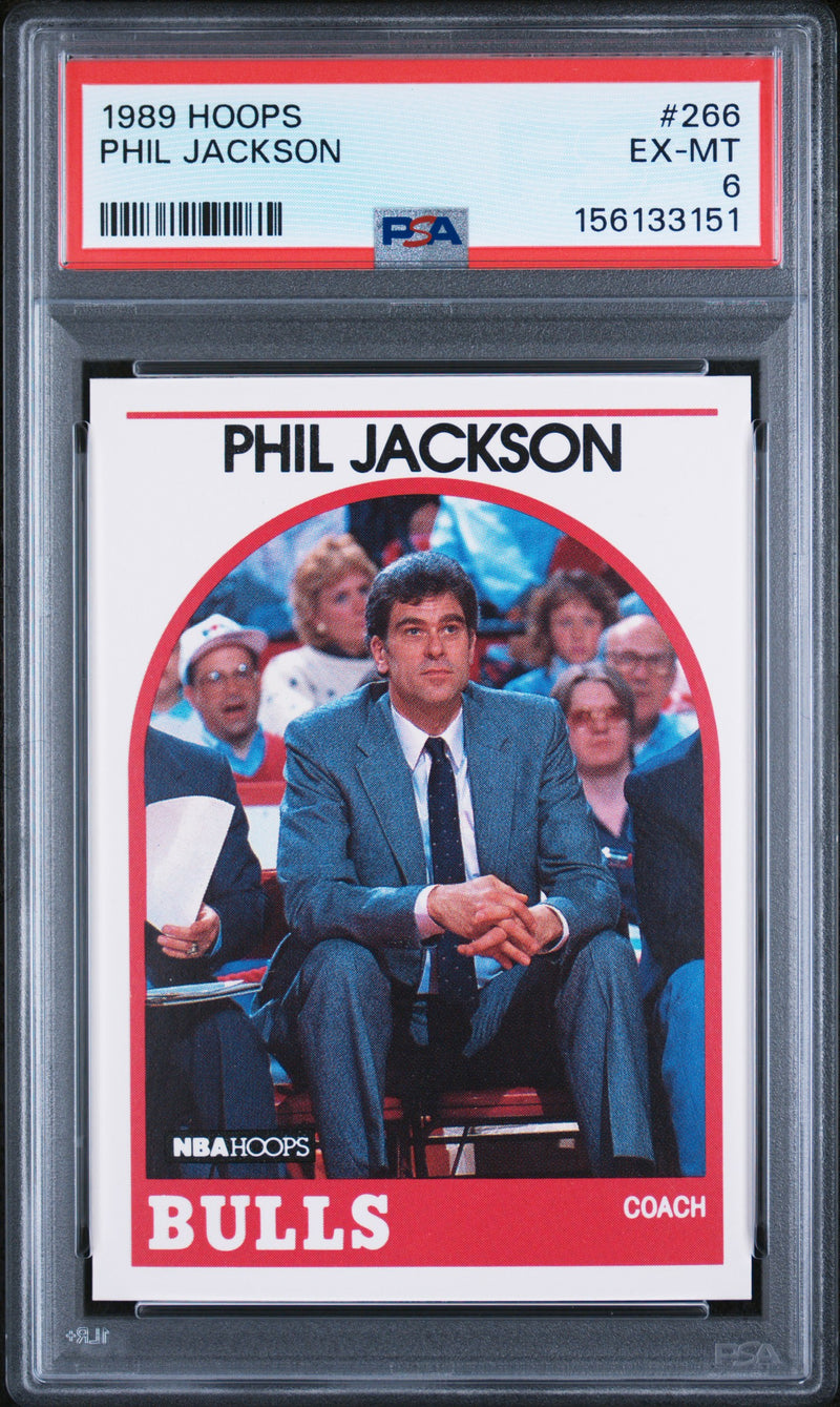 1989 Hoops Phil Jackson #266 PSA 6