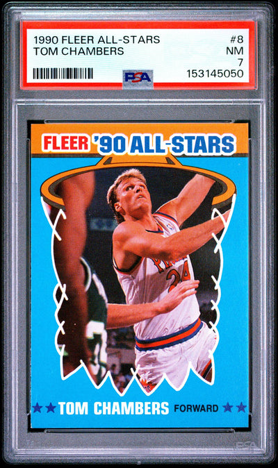 1990 Fleer All-Stars Tom Chambers #8 PSA 7