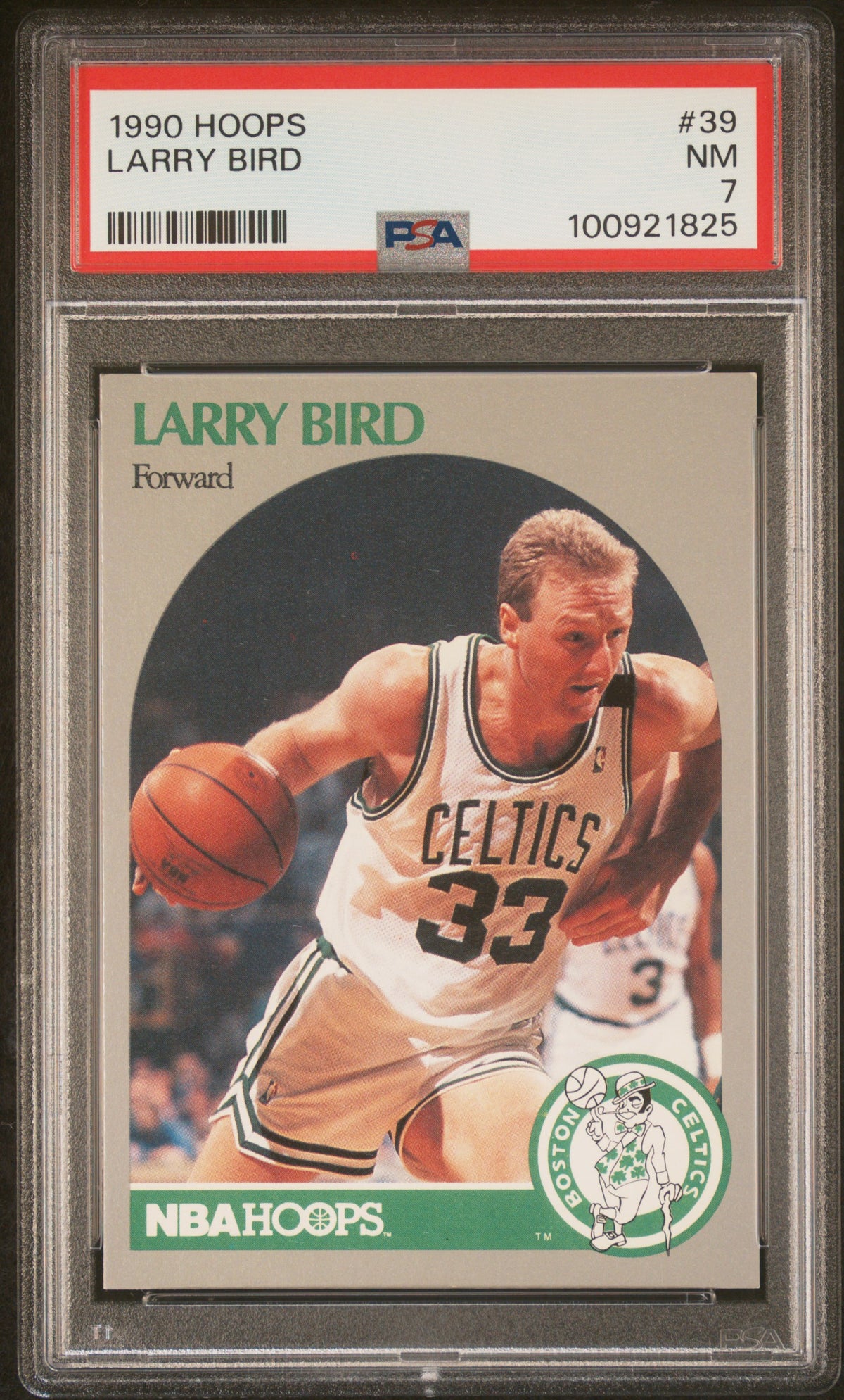 1990 Hoops Larry Bird #39 PSA 7