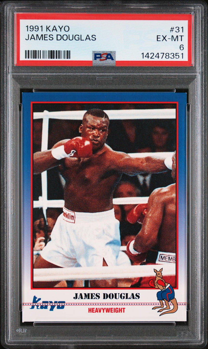 1991 Kayo James Douglas #31 PSA 6