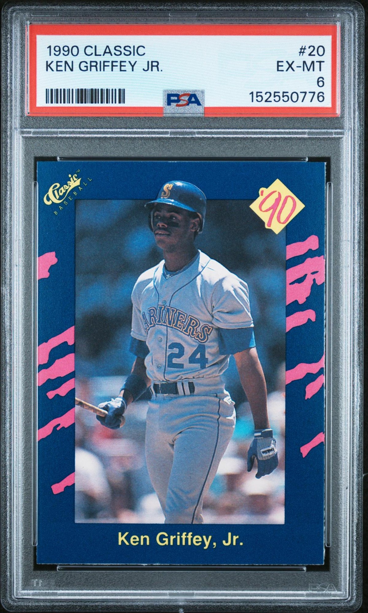1990 Classic Ken Griffey Jr. #20 /200000 PSA 6