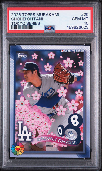 2025 Topps Takashi Murakami MLB World Tour Tokyo Series Shohei Ohtani #25 PSA 10
