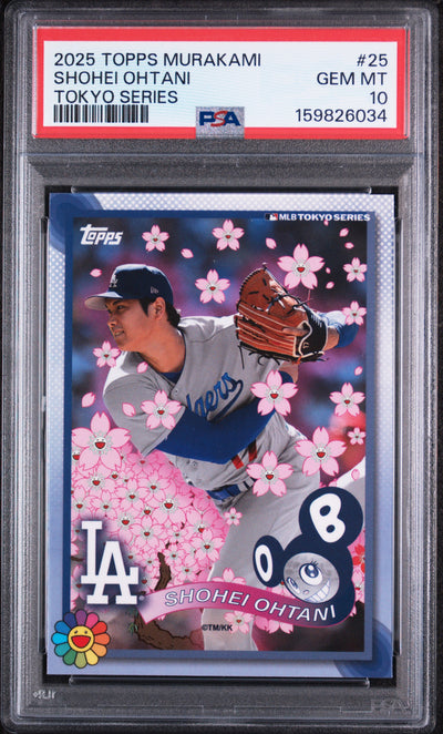 2025 Topps Murakami Shohei Ohtani #25 Tokyo Series PSA 10