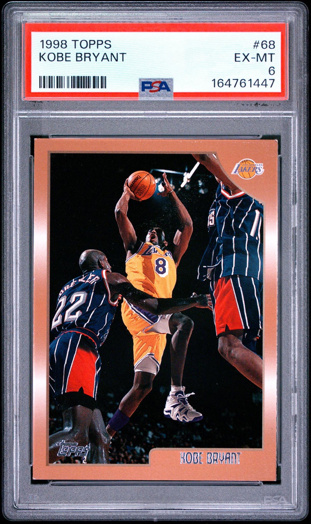 1998 Topps Kobe Bryant #68 PSA 6 164761447