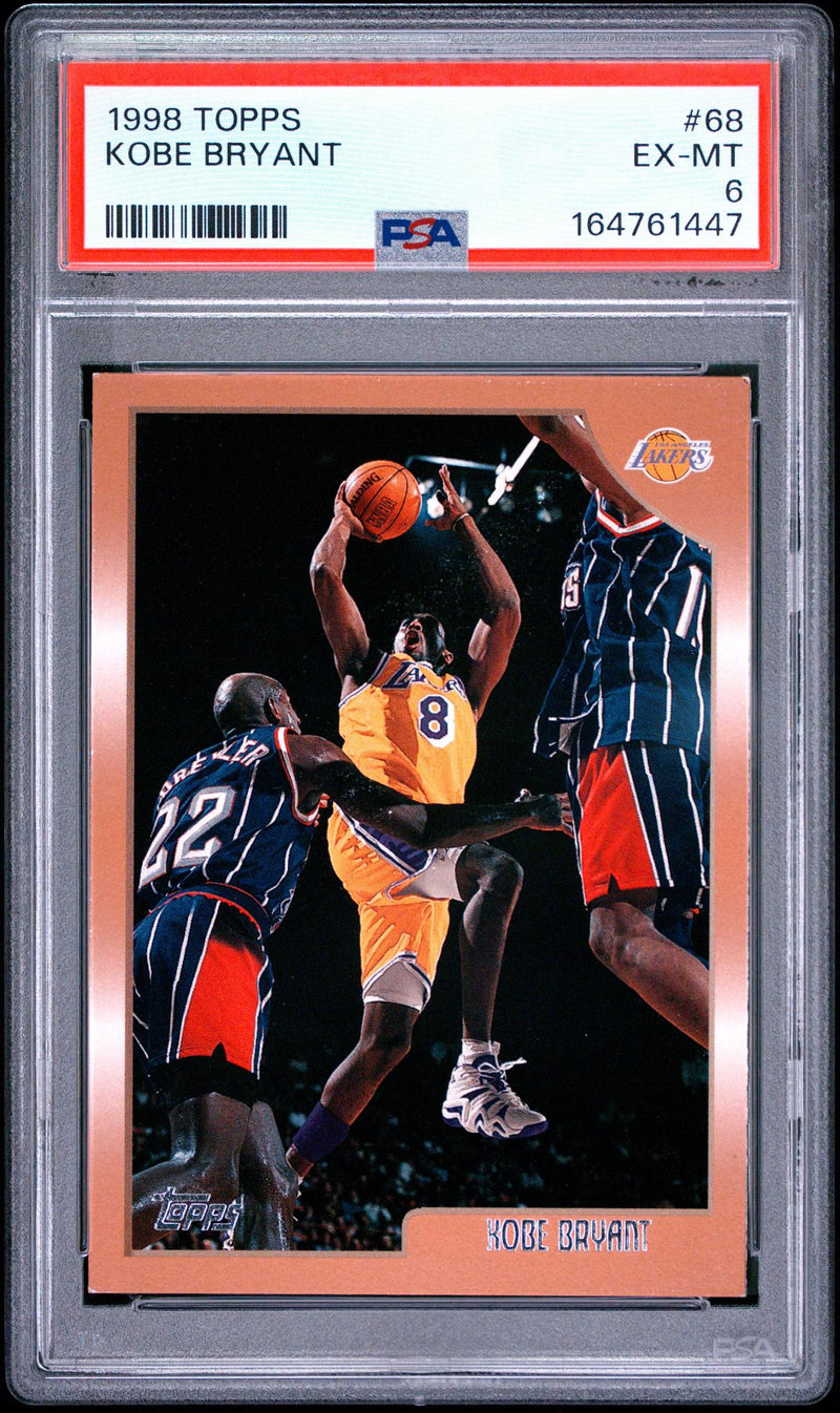 1998 Topps Kobe Bryant #68 PSA 6