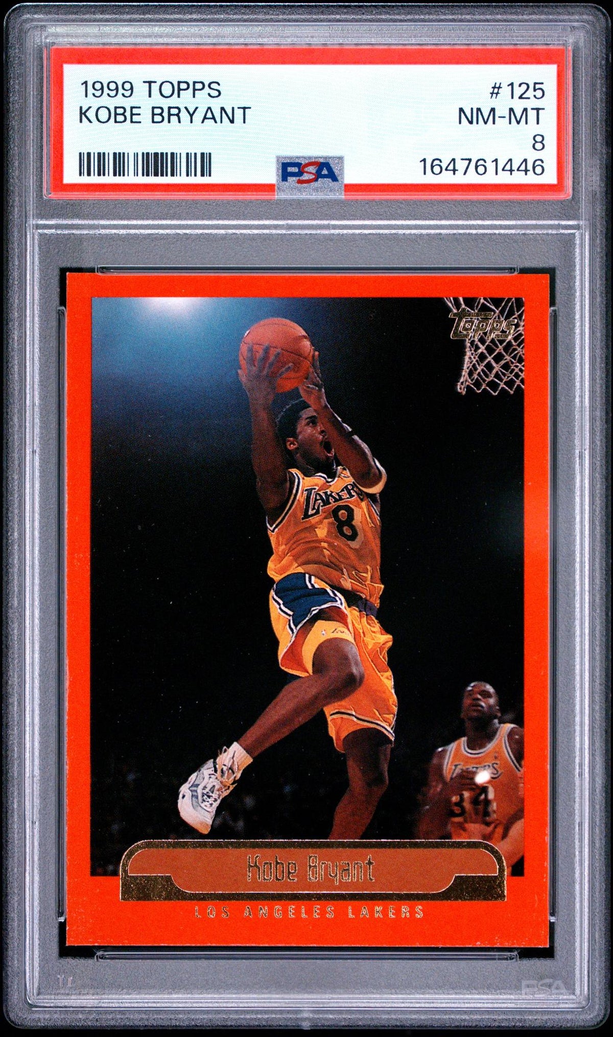 1999 Topps Kobe Bryant #125 PSA 8