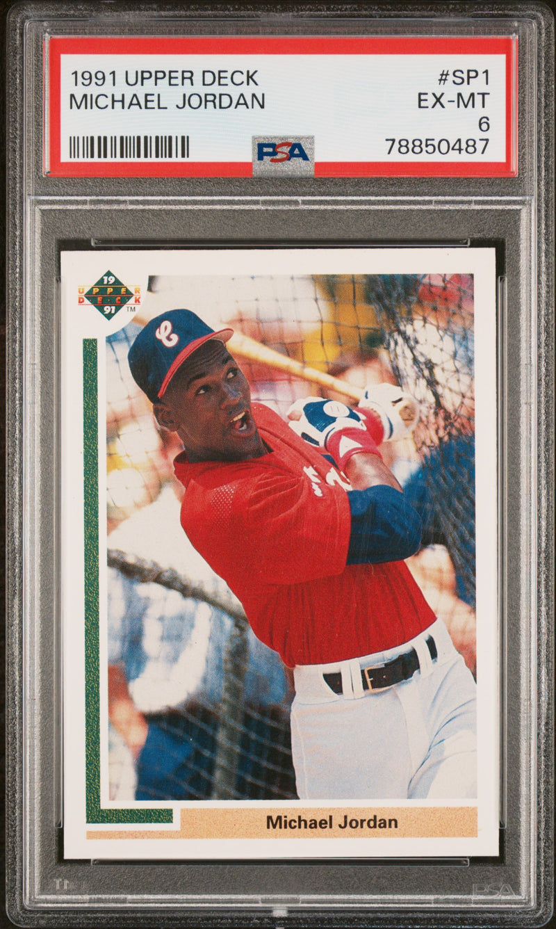 1991 Upper Deck Michael Jordan #SP1 PSA 6