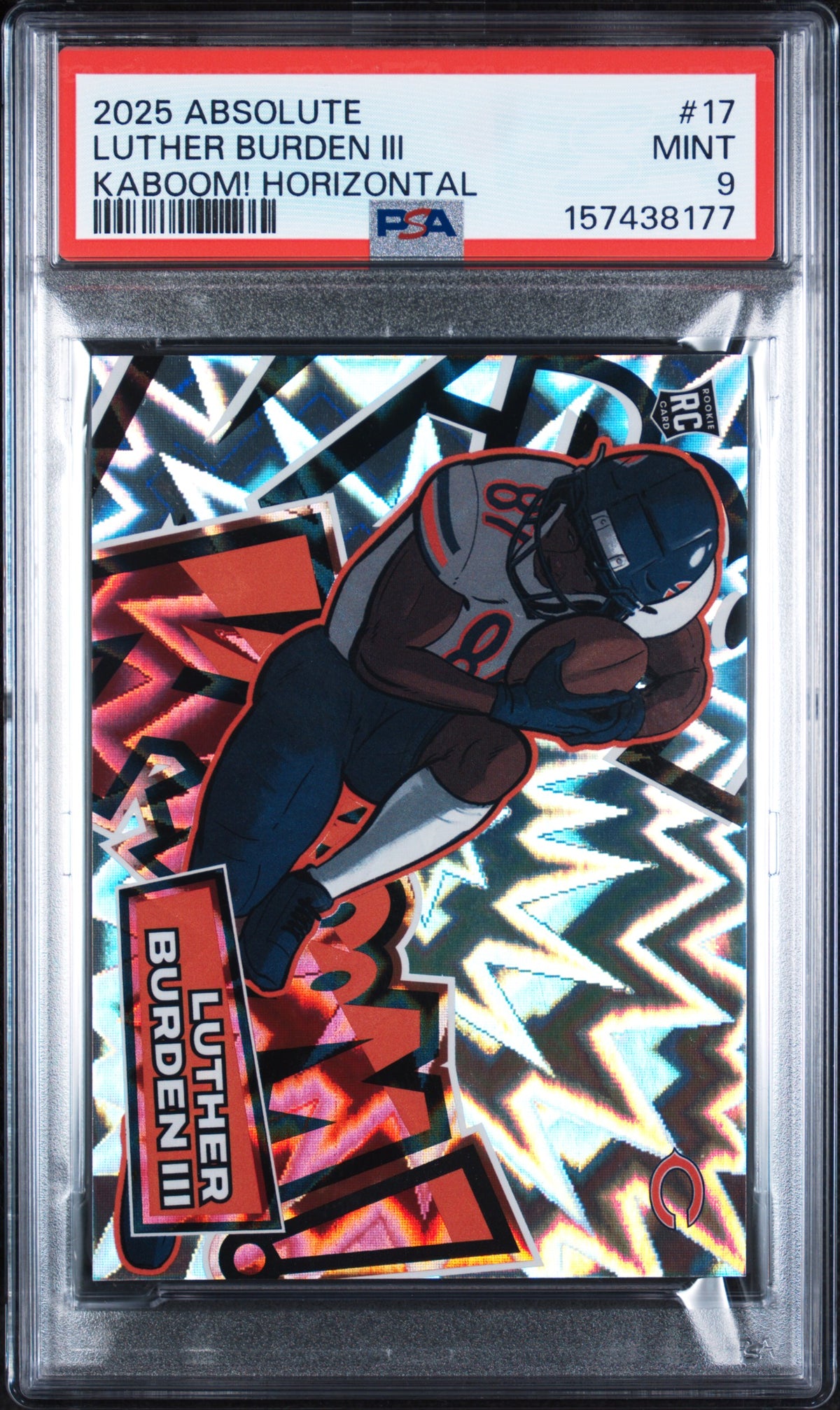 2025 Panini Absolute Luther Burden III #17 PSA 9