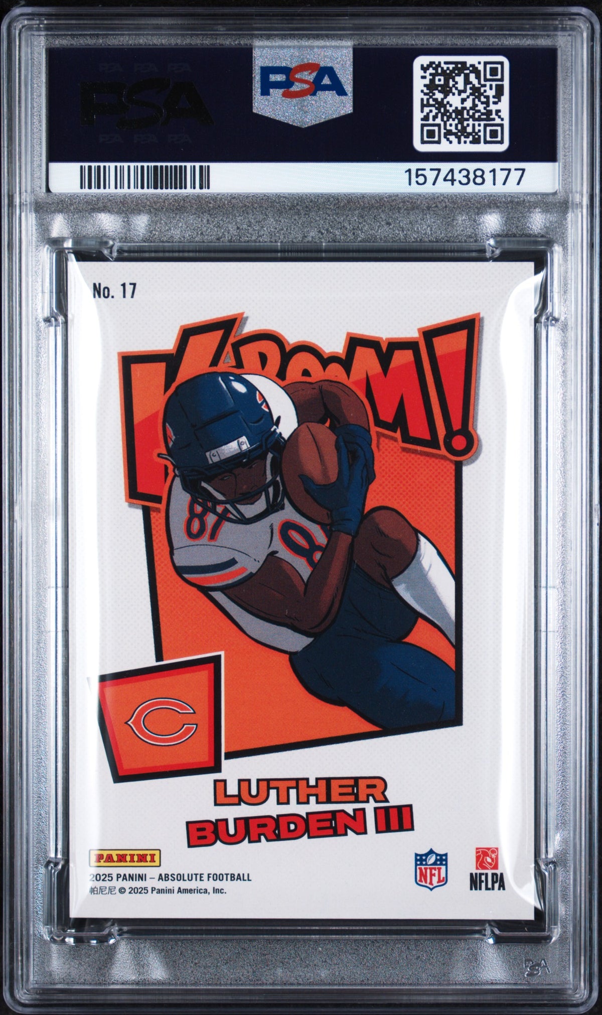 2025 Panini Absolute Luther Burden III #17 PSA 9