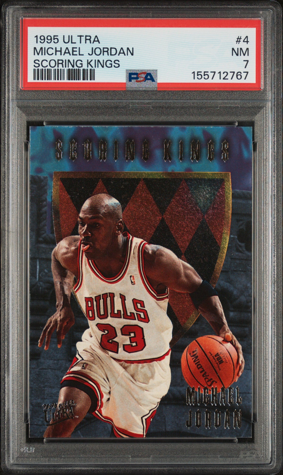 1995 Ultra Scoring Kings Michael Jordan #4 PSA 7