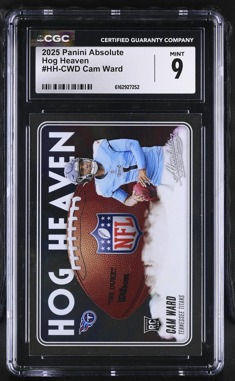 2025 Absolute #HH-CWD Cam Ward Hog Heaven CGC 9