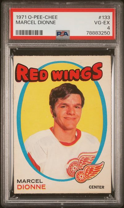 1971 O-Pee-Chee Marcel Dionne #133 PSA 4