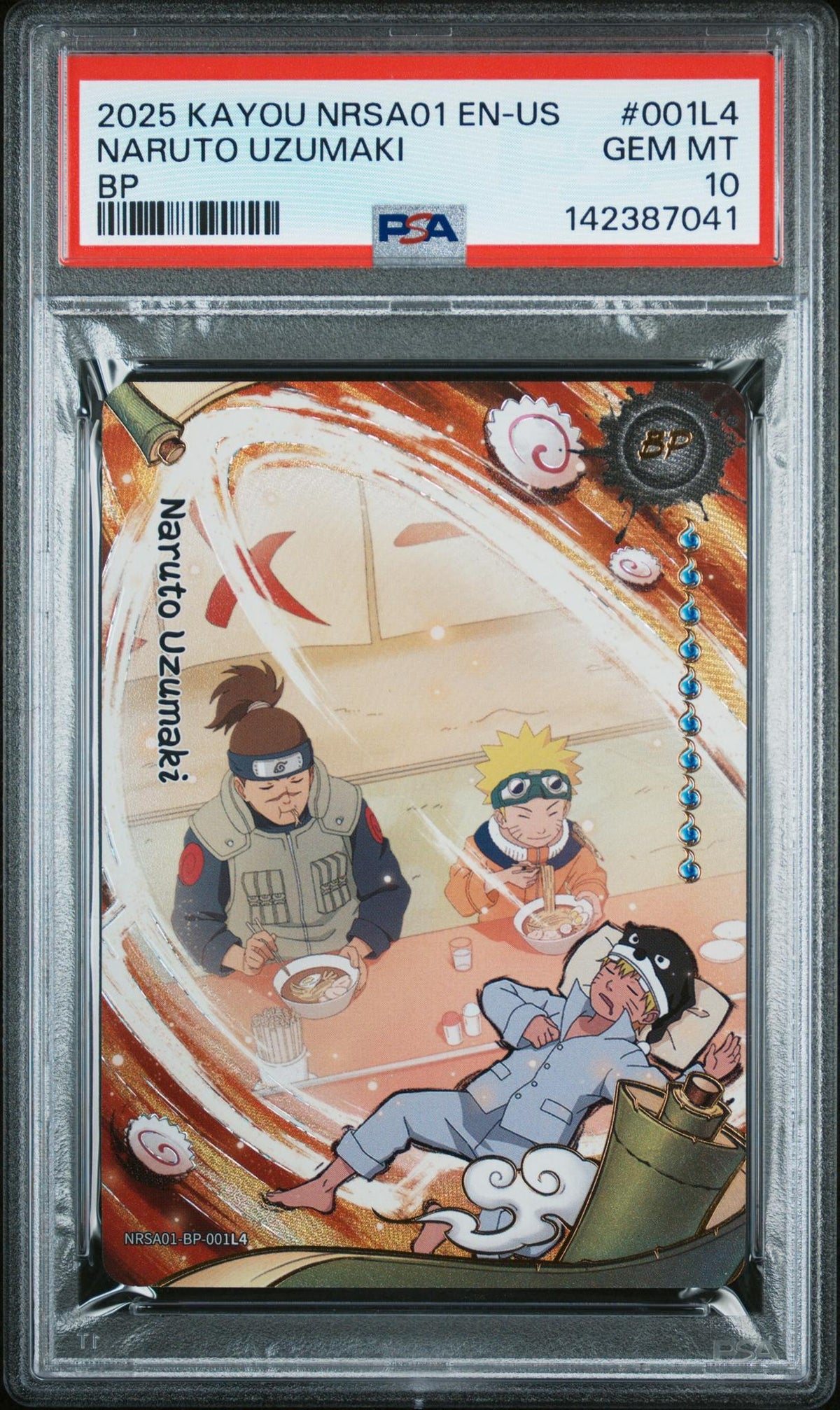 2025 Kayou Naruto Smriti Collectible Card Nrsa01-Heaven Scroll English-United States Series 1 Bp Naruto Uzumaki #001L4 PSA 10