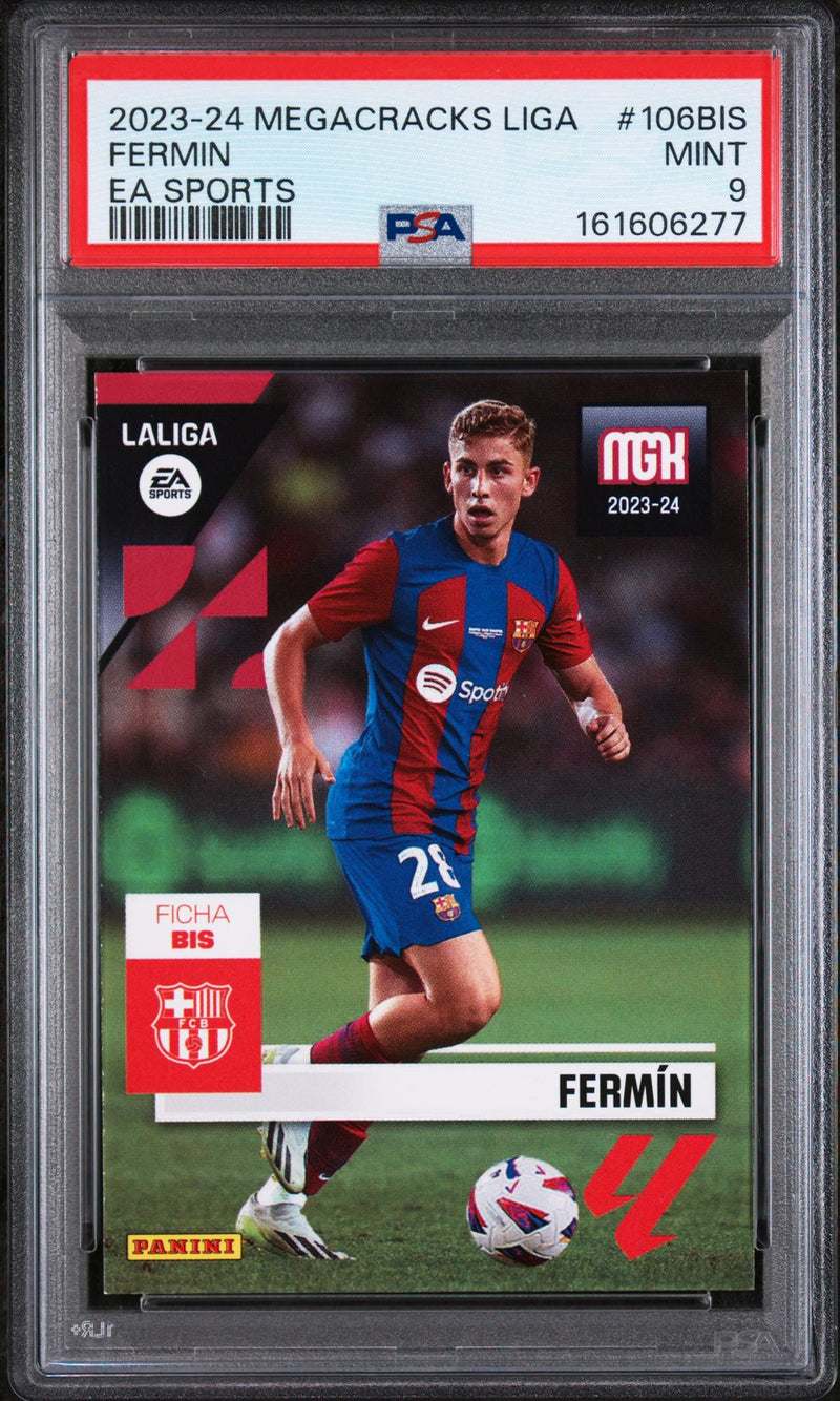 2023 Megacracks La Liga Ea Sports Fermin Lopez #106Bis PSA 9