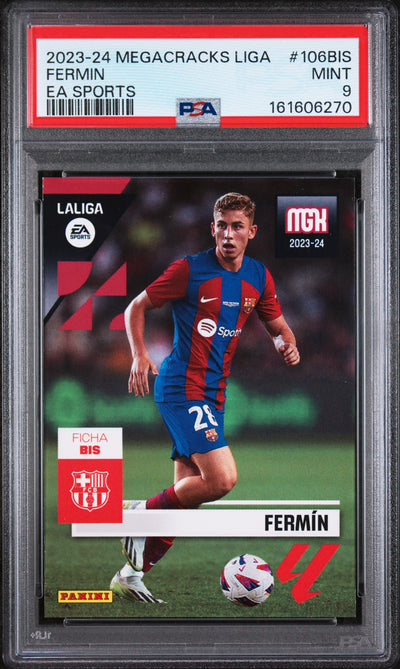 2023 Megacracks La Liga Ea Sports Fermin Lopez #106Bis PSA 9