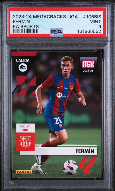 2023 Megacracks La Liga Ea Sports Fermin Lopez #106Bis PSA 9