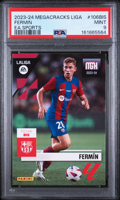 2023 Megacracks La Liga Ea Sports Fermin Lopez #106Bis PSA 9