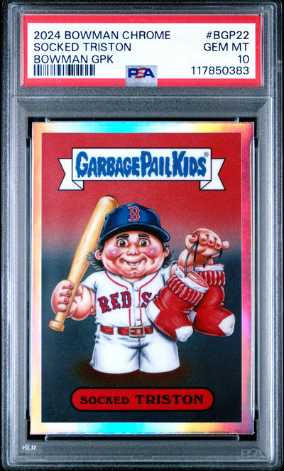2024 Bowman Chrome Garbage Pail Kids Triston Casas #BGP22 PSA 10