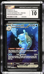 2023 #200/165 Blastoise ex Scarlet & Violet 151 CGC 10
