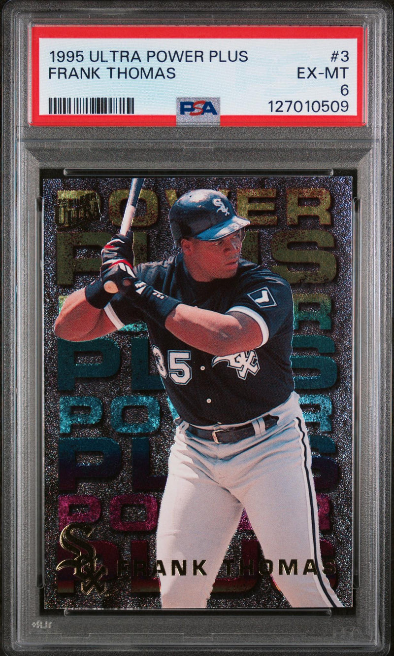 1995 Ultra Power Plus Frank Thomas #3 PSA 6