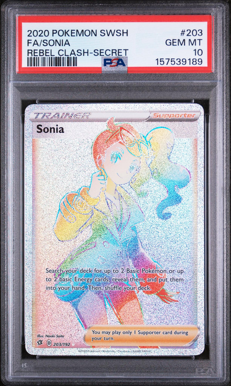 2020 Rebel Clash English Sonia #203 PSA 10