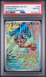 2026 Pokemon Ascended Heroes Illustration Rare Hitmontop #240 PSA 10