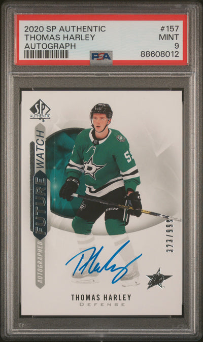 2020 SP Authentic Thomas Harley #157 /999 PSA 9