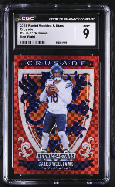 2025 Rookies & Stars #5 Caleb Williams Crusade CGC 9