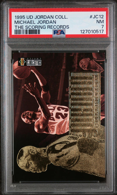 1995 Upper Deck Collector's Choice Jordan Collection Michael Jordan #JC12 PSA 7