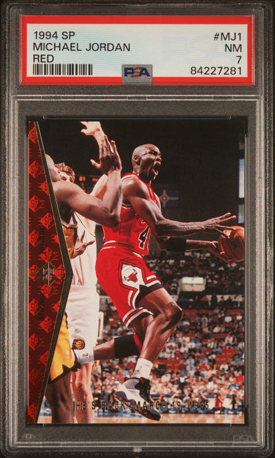 1994 SP Red Michael Jordan #MJ1 PSA 7