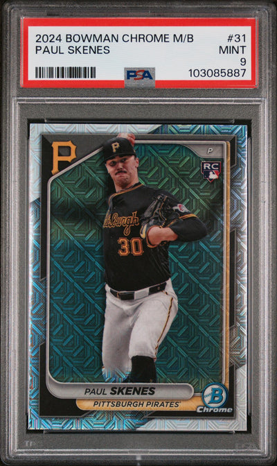 2024 Bowman Chrome Mega Box Paul Skenes #31 PSA 9