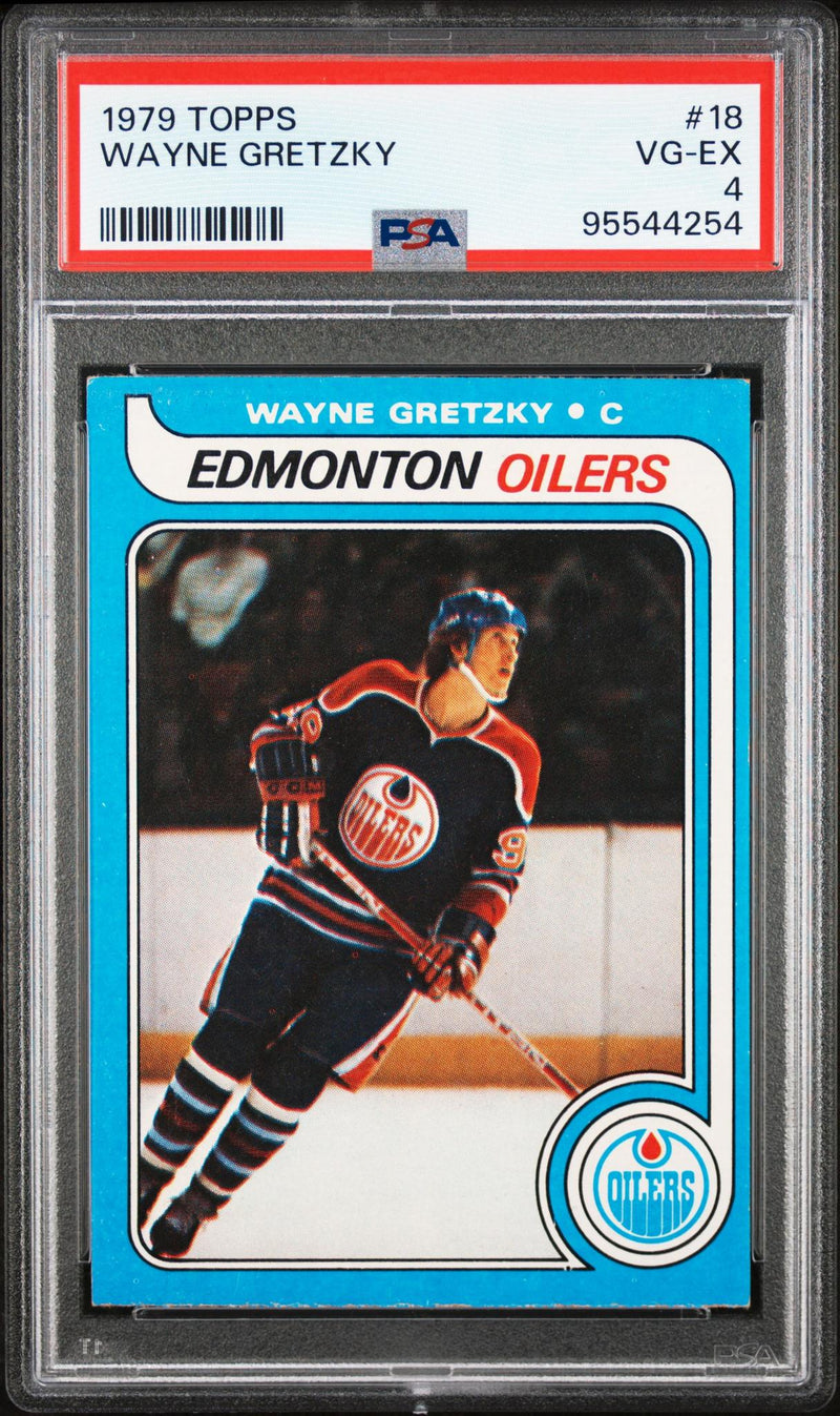 1979 Topps Wayne Gretzky #18 PSA 4