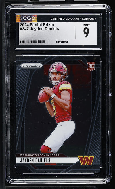 2024 Prizm #347 Jayden Daniels CGC 9