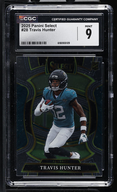 2025 Select #28 Travis Hunter Concourse CGC 9