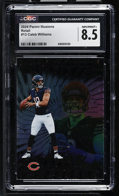 2024 Illusions #13 Caleb Williams Retail CGC 8.5