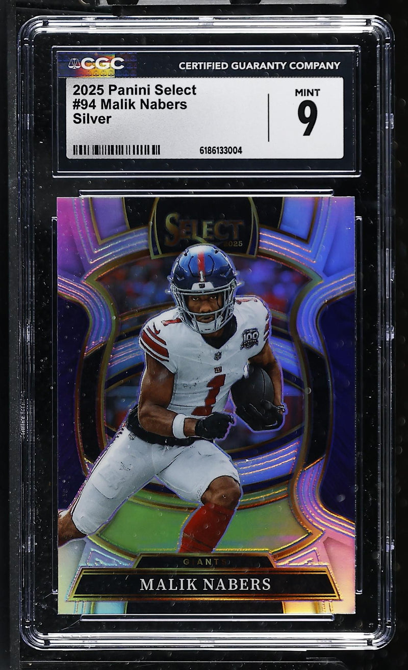 2025 Select #94 Malik Nabers CGC 9