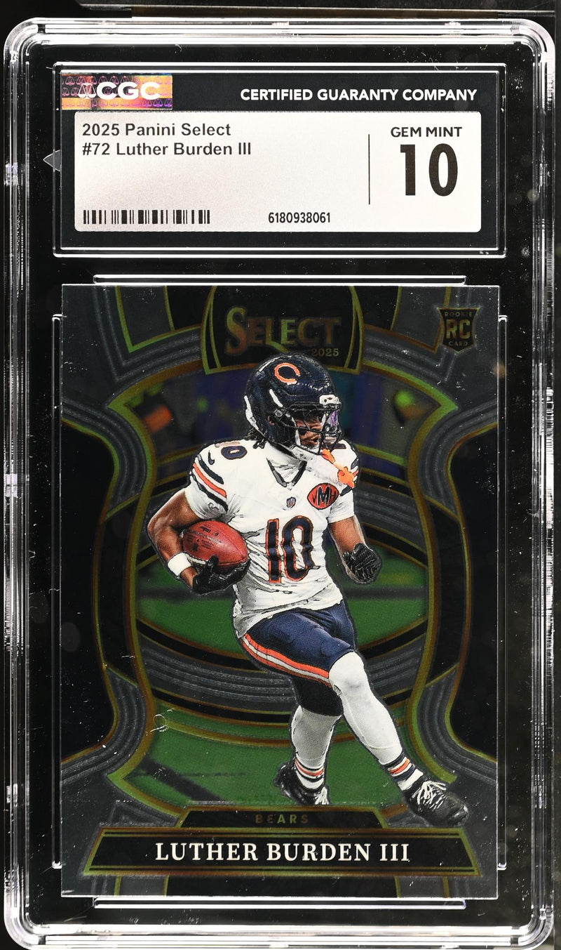 2025 Select #72 Luther Burden III Concourse CGC 10